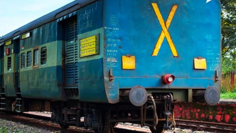 Why is there an X symbol behind the last coach of a train? Know here