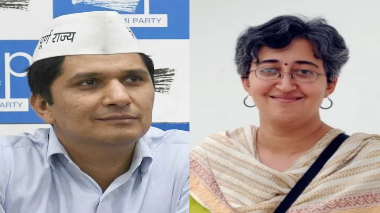 Newly Appointed Delhi Ministers Atishi, Saurabh Bhardwaj Take Charge Of Ministries Today