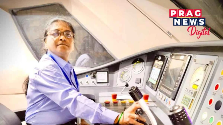 এছিয়াৰ প্ৰথমগৰাকী মহিলা ল’কমটিভ পাইলট সুৰেখা যাদৱে চলালে বন্দে ভাৰত এক্সপ্ৰেছ