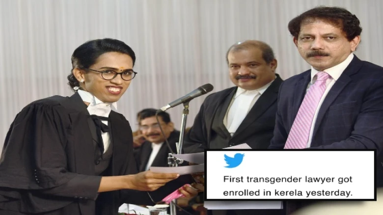 Padma Lakshmi enrolled as an advocate, becomes Kerala's first transgender lawyer