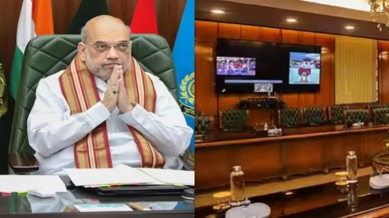 Amit Shah virtually inaugurates Mata Sharda Devi Shrine near LoC Kashmir