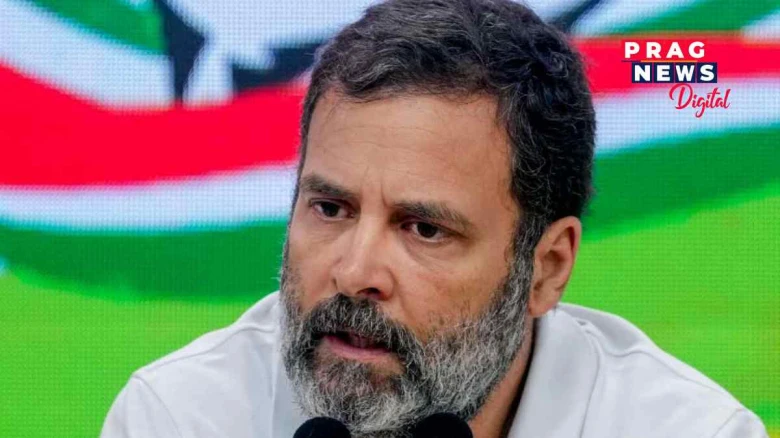 সংবাদমেলত মোদীৰ বিৰুদ্ধে  ৰাহুল গান্ধীৰ বাক্যশেল : আদানিকলৈ প্ৰশ্ন কৰাৰ বাবেই মই ৰোষত পৰিলো