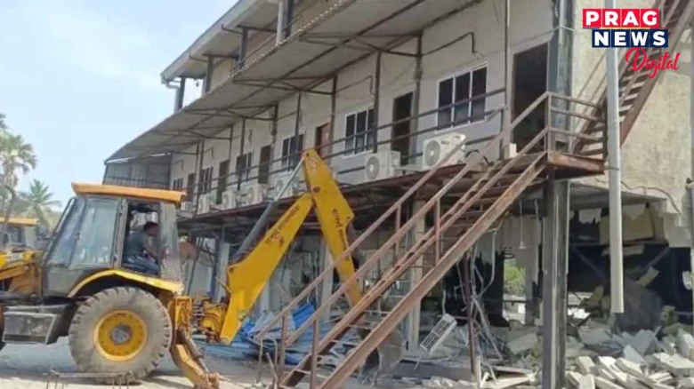 মুম্বাইত অবৈধভাবে নিৰ্মাণ কৰা  পাঁচটা ফিল্ম ষ্টুডিঅ' উচ্ছেদ কৰিলে বিএমচিয়ে