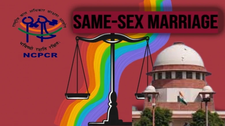 Same-Sex Marriage Row: NCPCR opposes petitions in SC; says 'same-sex couples' adoptions would risk children's lives