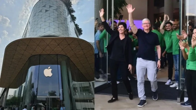 India: Apple CEO Tim Cook launches Apple's first-ever retail store in Mumbai’s Jio World Drive Mall