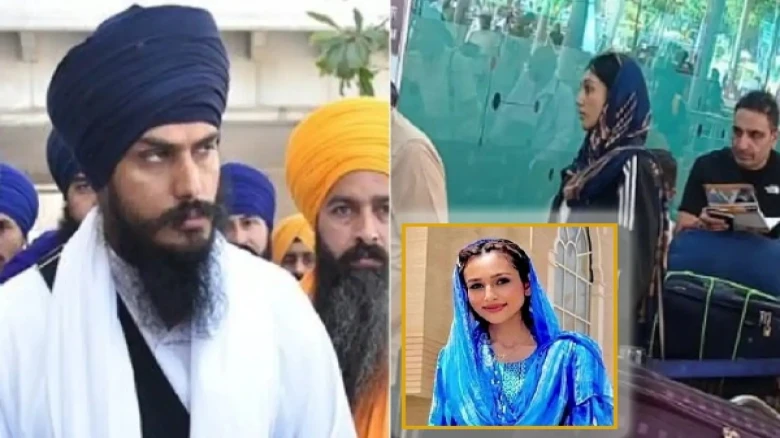 Amritpal Singh's wife Kirandeep Kaur stopped at Amritsar airport; Details here