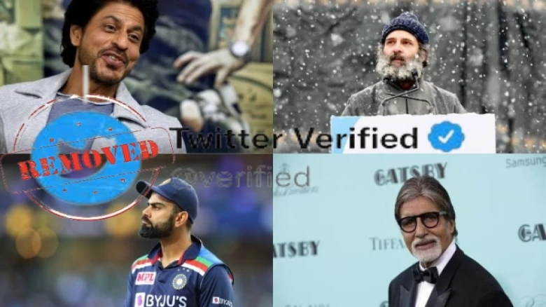 Twitter Blue-Tick: Blue Verified Badge of Shah Rukh Khan, Amitabh Bachchan to Virat Kohli removed; Here's why