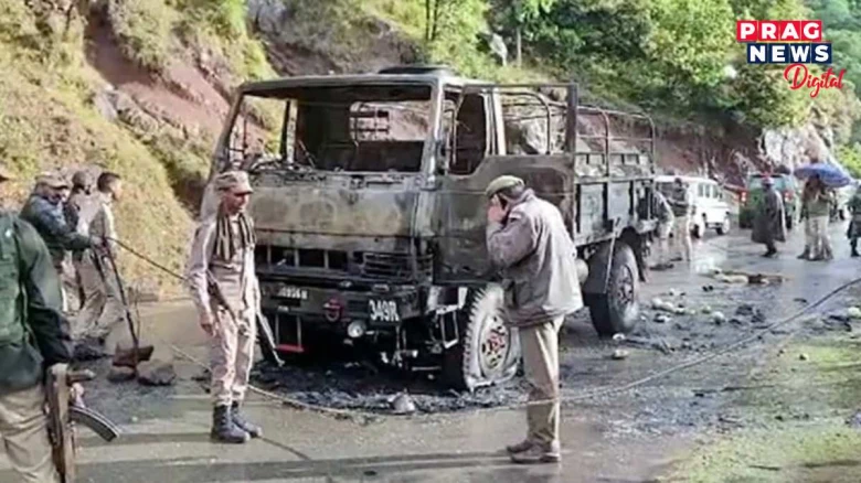 কাশ্মীৰত লস্কৰ সন্ত্ৰাসবাদীয়ে গ্ৰেনেড নিক্ষেপ কৰাৰ ফলতে জ্বলি উঠিছিল নেকি সেনাৰ ট্ৰাক! ঘটনাৰ তদন্ত নিয়াই কৰাৰ সম্ভাৱনা