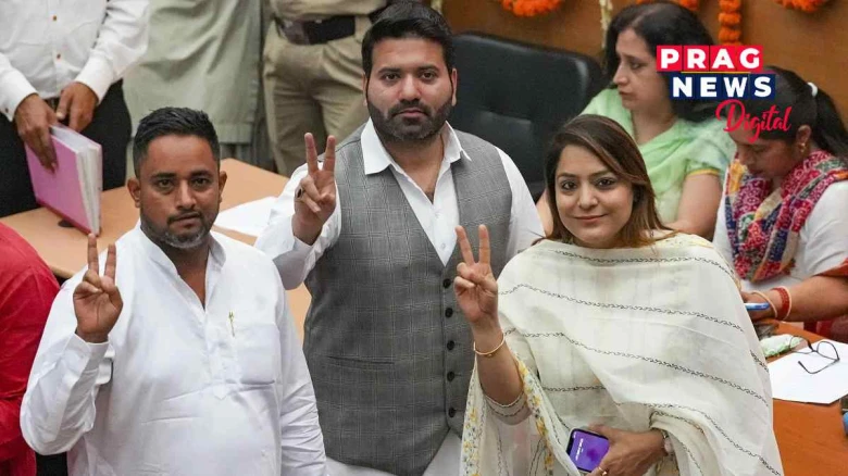 দিল্লী পৌৰ নিগমৰ মেয়ৰ নিৰ্বাচনঃ  বিনা প্ৰতিদ্বন্দিতাৰে নিৰ্বাচিত আপৰ শেলী অবেৰয়