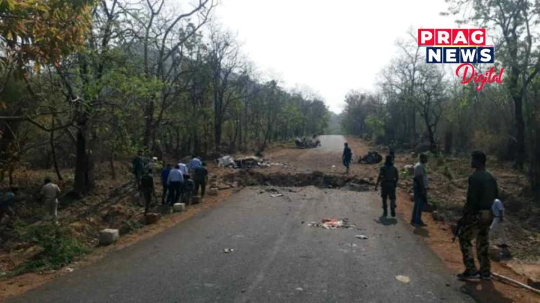 ছত্তীশগড়ৰ দান্তেৱাড়াত মাওবাদীয়ে ঘটোৱা আইইডি বিস্ফোৰণত ১০ জন সুৰক্ষা কৰ্মীসহ ১১ জন নিহত