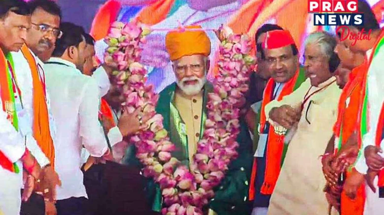 'কংগ্ৰেছে মোৰ বিৰুদ্ধে ৯১ বাৰ ব্যক্তিগত আক্ৰমণ কৰিছে'!  কৰ্ণাটকৰ নিৰ্বাচনী প্ৰচাৰত ক’লে প্ৰধানমন্ত্ৰী মোদীয়ে