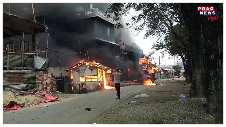 এতিয়াও শান্ত হোৱা নাই মণিপুৰ! এইবাৰ ৰাজ্যখনৰ চুৰচান্দপুৰ জিলাত সংঘটিত হ’ল হিংসাত্মক ঘটনা