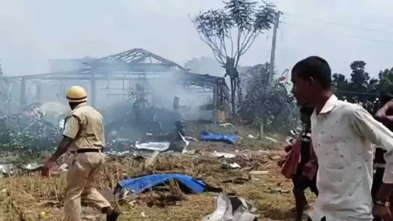West Bengal: A massive blast at a fireworks factory kills nine people and injures several others; CM announces compensation