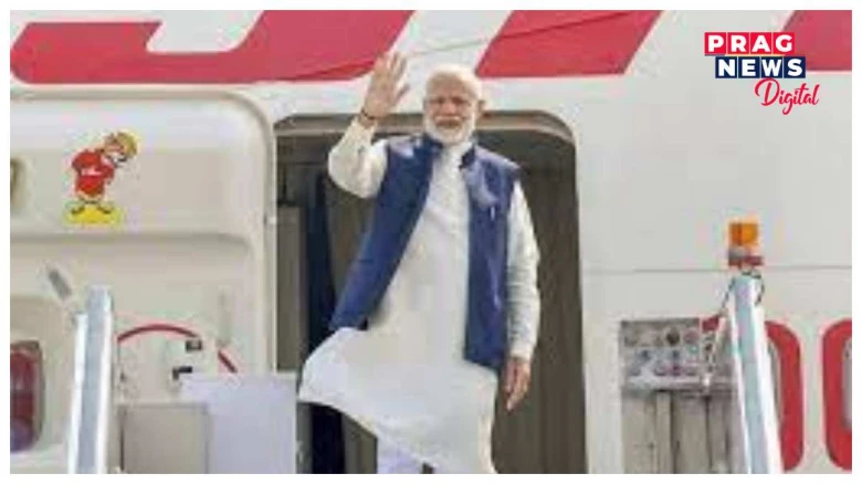 তিনিখন ৰাষ্ট্ৰৰ ভ্ৰমণসূচীলৈ বিদেশলৈ ওলাল প্ৰধানমন্ত্ৰী নৰেন্দ্ৰ মোদী