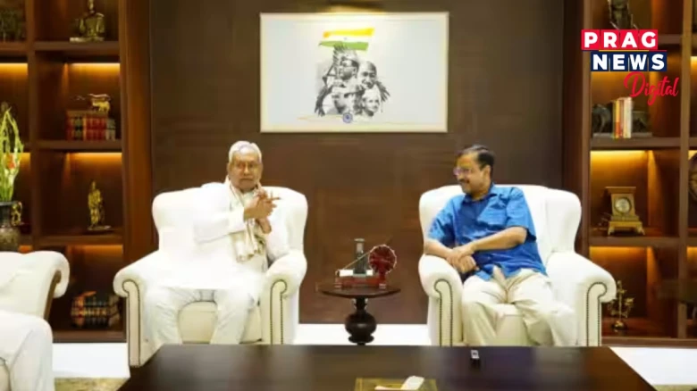 বিজেপিবিৰোধী শক্তিৰ ঐক্যমঞ্চ গঠনৰ তৎপৰতা; দিল্লীত মিলিত হ’ল নীতিশ কুমাৰ-কেজৰিৱাল