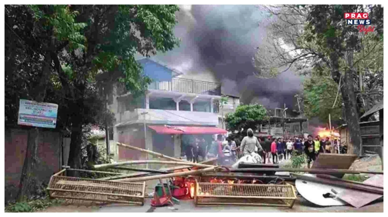 পুনৰ হিংসাত্মক পৰিস্থিতি মণিপুৰত! ৰাজধানী ইম্ফলত জাৰি কৰা হৈছে সান্ধ্য আইন