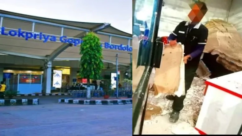 Ceiling Crashes Down At Adani Group-backed Guwahati's LGBI Airport