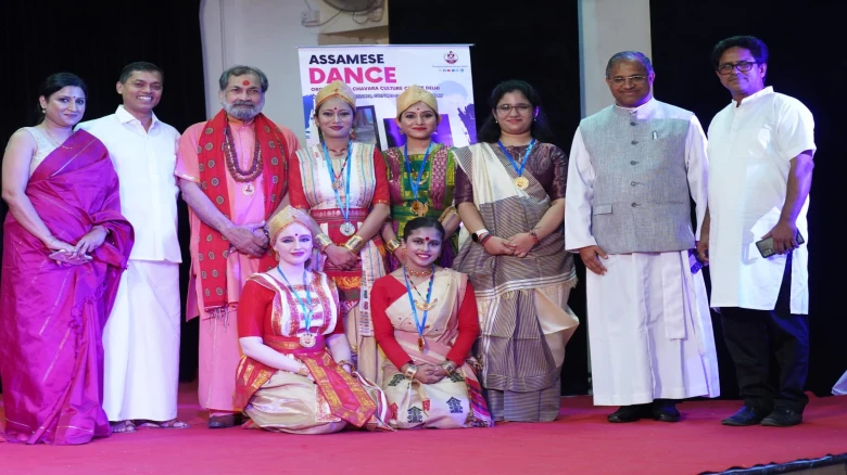 Assamese dance evening organized by Chavara Culture Center Delhi