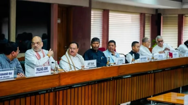 Home Minister Amit Shah chairs all-party meet in New Delhi over Manipur violence