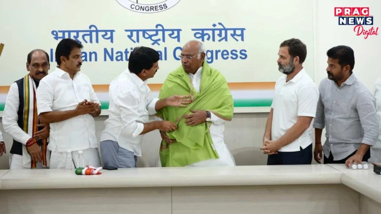 তেলেংগানাত মুখ্যমন্ত্ৰী কেচিআৰৰ দলত মোক্ষম আঘাত, প্ৰাক্তন সাংসদ পিএছ ৰেড্ডীকে ধৰি ১০জন নেতাৰ কংগ্ৰেছত যোগদান