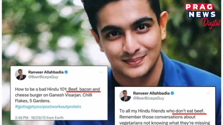 ৰণবীৰ কাপুৰে গোমাংসৰ বিষয়ে মন্তব্য কৰাৰ বাবেই তেওঁৰ ছবি নিষিদ্ধ কৰাৰ দাবী উঠিছিল, এতিয়া বিজেপিৰ পোষ্টাৰ বয়ে কি কৰিছে? বিশিষ্ট সাংবাদিক অভিসাৰ শৰ্মাৰ প্ৰশ্ন