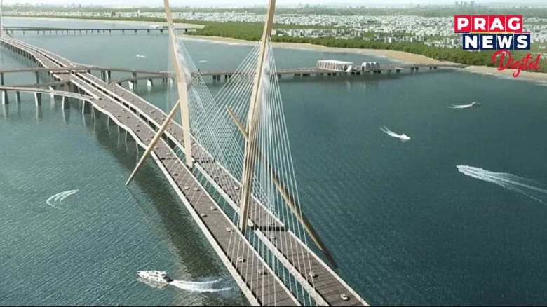 বাৰ্চোভা-বান্দ্ৰা সাগৰীয় লিংকৰ নাম হ’ব বীৰ সাৱাৰকাৰ সেঁতু, ট্ৰেন্স হাৰ্বাৰ লিংক হৈ পৰিল অটল সেঁতু