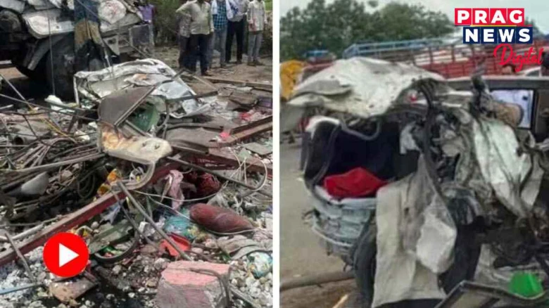 নিয়ন্ত্ৰণ হেৰুৱাই ধাবাত সোমাল ট্ৰাক, মহাৰাষ্ট্ৰত কমেও ১৫ জন নিহত, ২০ জন আহত