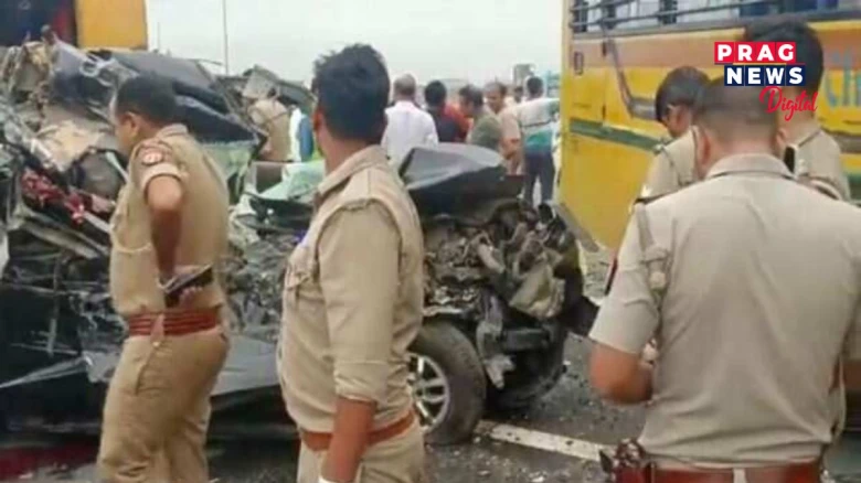 স্কুল বাছৰ সৈতে SUVৰ মুখামুখি সংঘৰ্ষ! ২ শিশুসহ ৬ জন লোকৰ মৃত্যু, আহত ২