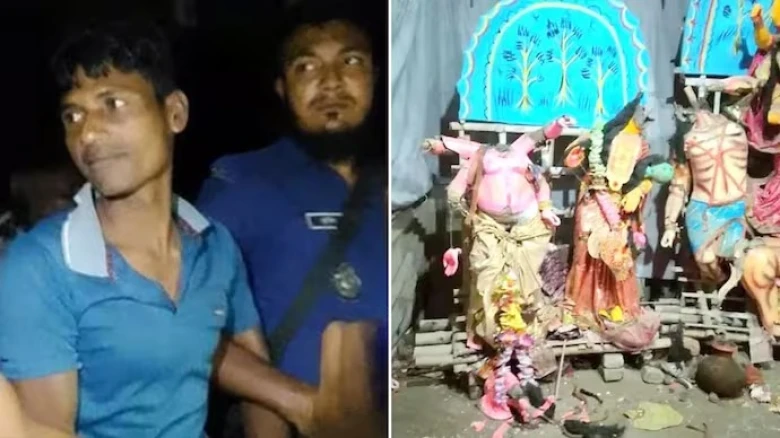 Hindu temple in Bangladesh vandalized, accused arrested