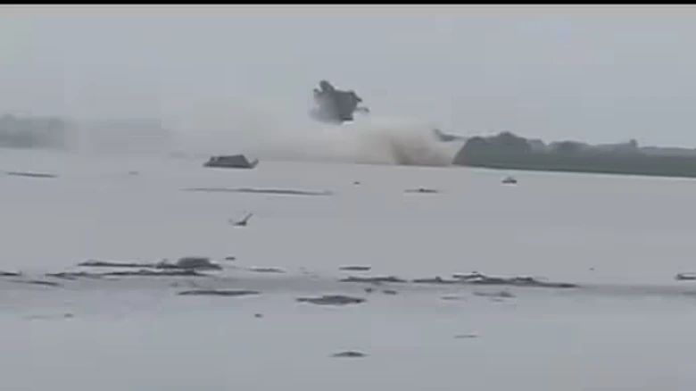UP: Underwater gas pipeline explodes in Yamuna