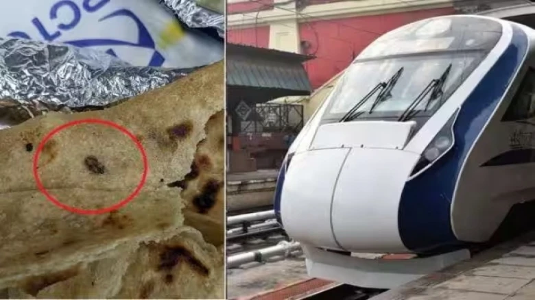 IRCTC replies to reports of cockroaches infested in Vande Bharat train meal
