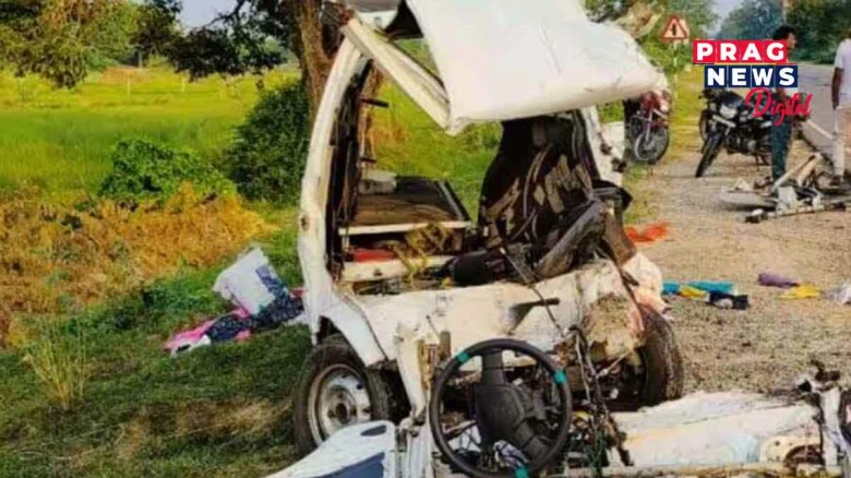 মৰ্মান্তিকঃ স্বামীৰ মৃতদেহ লৈ ঘৰলৈ ওভতাৰ পথতে দুৰ্ঘটনাত তিনি কন্যাসহ মহিলাৰ মৃত্যু