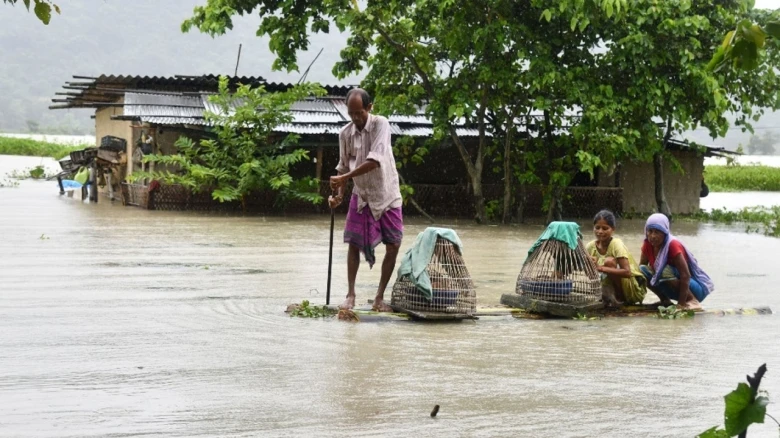 Flood situation worsens in North Assam as Jia-Bharali river crosses danger mark