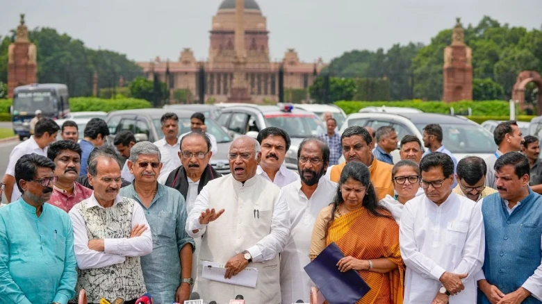 Opposition MPs walkout from Rajya Sabha over Manipur issue
