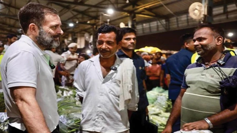 Rahul Gandhi Slams Government Over Rising Inflation, Shares Video Of His Visit To Azadpur Mandi