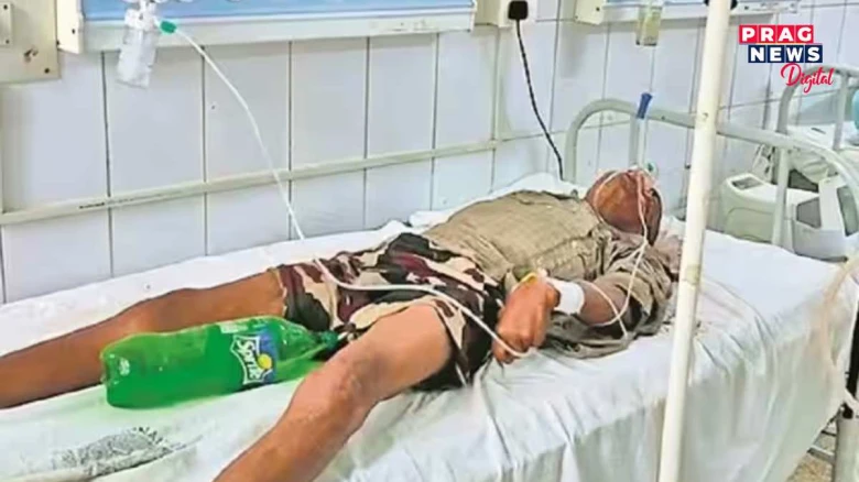 চিকিৎসালয়ত প্ৰস্ৰাৱৰ বেগ নথকাৰ বাবে ৰোগীক শীতল পানীয়ৰ বটলতে কৰিবলৈ দিয়া হ’ল প্ৰস্ৰাৱ