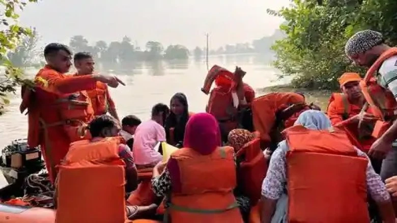 Punjab: Around 300 people rescued from flood-hit villages in Kapurthala
