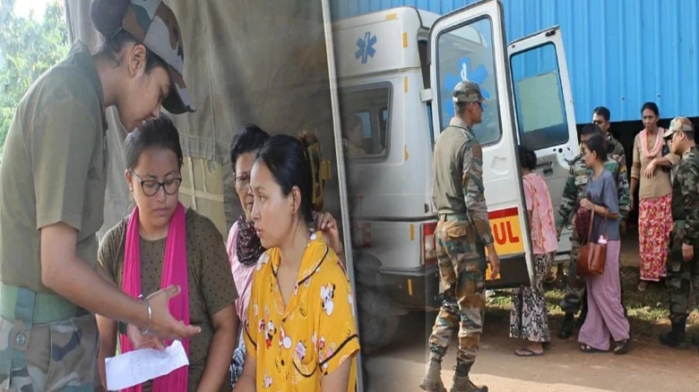 Over 200 Manipuri refugees return home from Myanmar, CM thanks Army