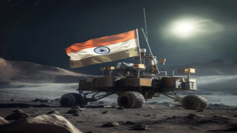 'I have reached my destination...': Chandrayaan-3 sends first message after successful moon landing