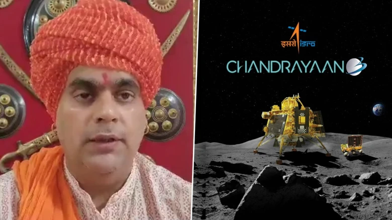 Really? 'Declare Moon a Hindu Rashtra, Shiv Shakti Point its capital': Swami Chakrapani