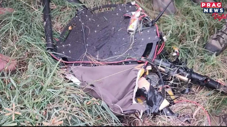 ৰাজস্থানৰ ভাৰত-পাক সীমান্তৰ সমীপত উদ্ধাৰ ড্ৰোন; অৰ্ধসামৰিক বাহিনীৰ দ্বাৰা উদ্ধাৰ ড্ৰোনখন