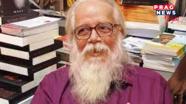 পলিটিক্স কৰো আহা বন্ধু...! চন্দ্ৰ  অভিযানৰ সফলতাৰ পিছত ইছৰ’ৰ প্ৰাক্তন বিজ্ঞানী নাম্বি নাৰায়ণনৰ ভিডিঅ' শ্বেয়াৰ কৰি কংগ্ৰেছক শলঠেকত পেলোৱাৰ চেষ্টা বিজেপিৰ