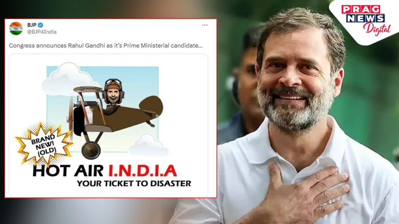 BJP mocks Congress after Rahul Gandhi named PM candidate, says 'Ticket to disaster'