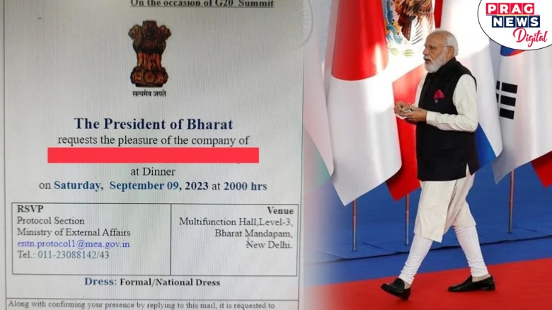 "President Of Bharat": G20 dinner invitation sparks big buzz