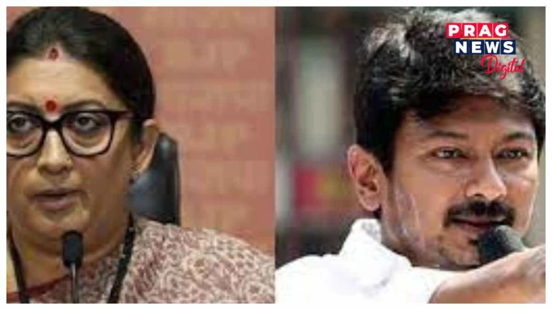 'সনাতন ধৰ্ম' বিতৰ্কঃ : 'কোনেও হিন্দু ধৰ্মক প্ৰত্যাহ্বান জনাব নোৱাৰে...', উদয়ানিধিক উভতি ধৰিলে স্মৃতি ইৰাণীয়ে
