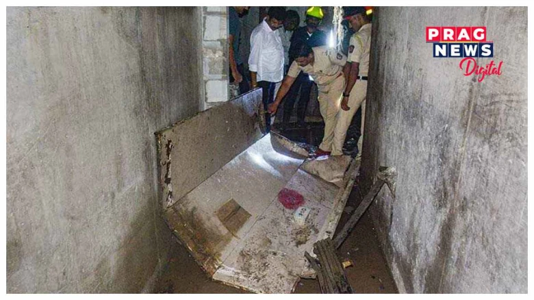 মহাৰাষ্ট্ৰত ৪০ মহলীয়া অট্টালিকাৰ পৰা  খহি পৰিল লিফ্ট, ৭ জনৰ মৃত্যু
