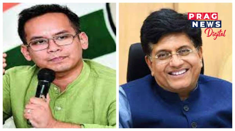 মুখ্যমন্ত্ৰী পত্নীৰ কোম্পানীলৈ ১০ কোটি টকাৰ ৰাজসাহায্যঃ স্থিতি স্পষ্ট কৰাৰ অনুৰোধেৰে   কেন্দ্ৰীয় উদ্যোগ মন্ত্ৰীলৈ পত্ৰ  সাংসদ গৌৰৱ গগৈৰ