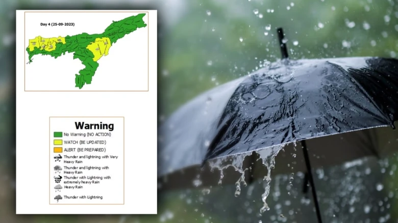 Heavy rainfall likely to lash Assam, IMD issues orange alert for several parts