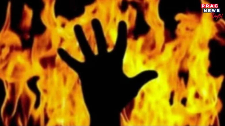 অবিবাহিত কন্যা সন্তানসম্ভৱা হোৱাৰ বাবে অৰণ্যৰ মাজত জীৱন্তে জ্বলাই দিলে পৰিয়ালে