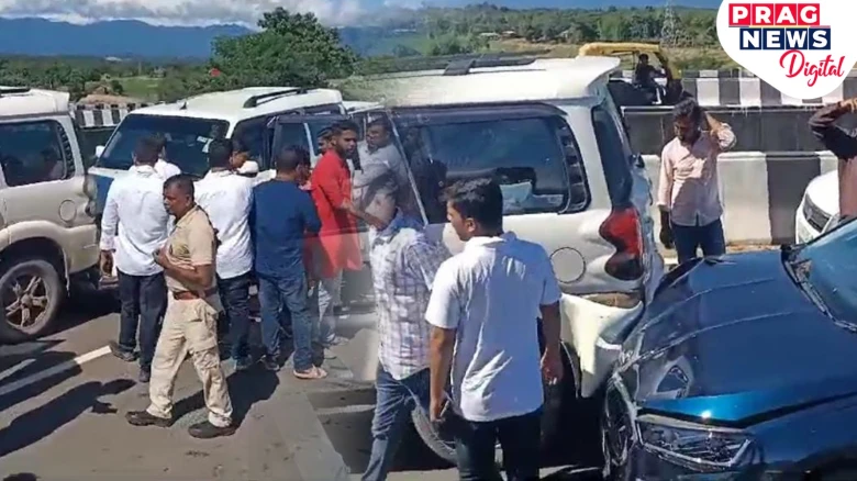 Congress MP Gaurav Gogoi's convoy meets with accident in Silchar